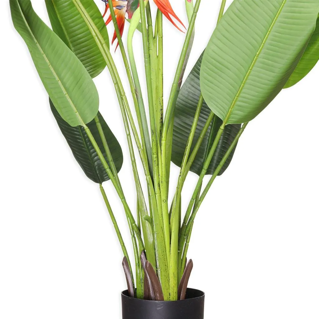 Faux Tropical Birds of Paradise Strelitzia Plant - 210cm