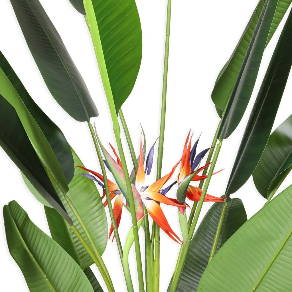 Faux Tropical Birds of Paradise Strelitzia Plant - 210cm