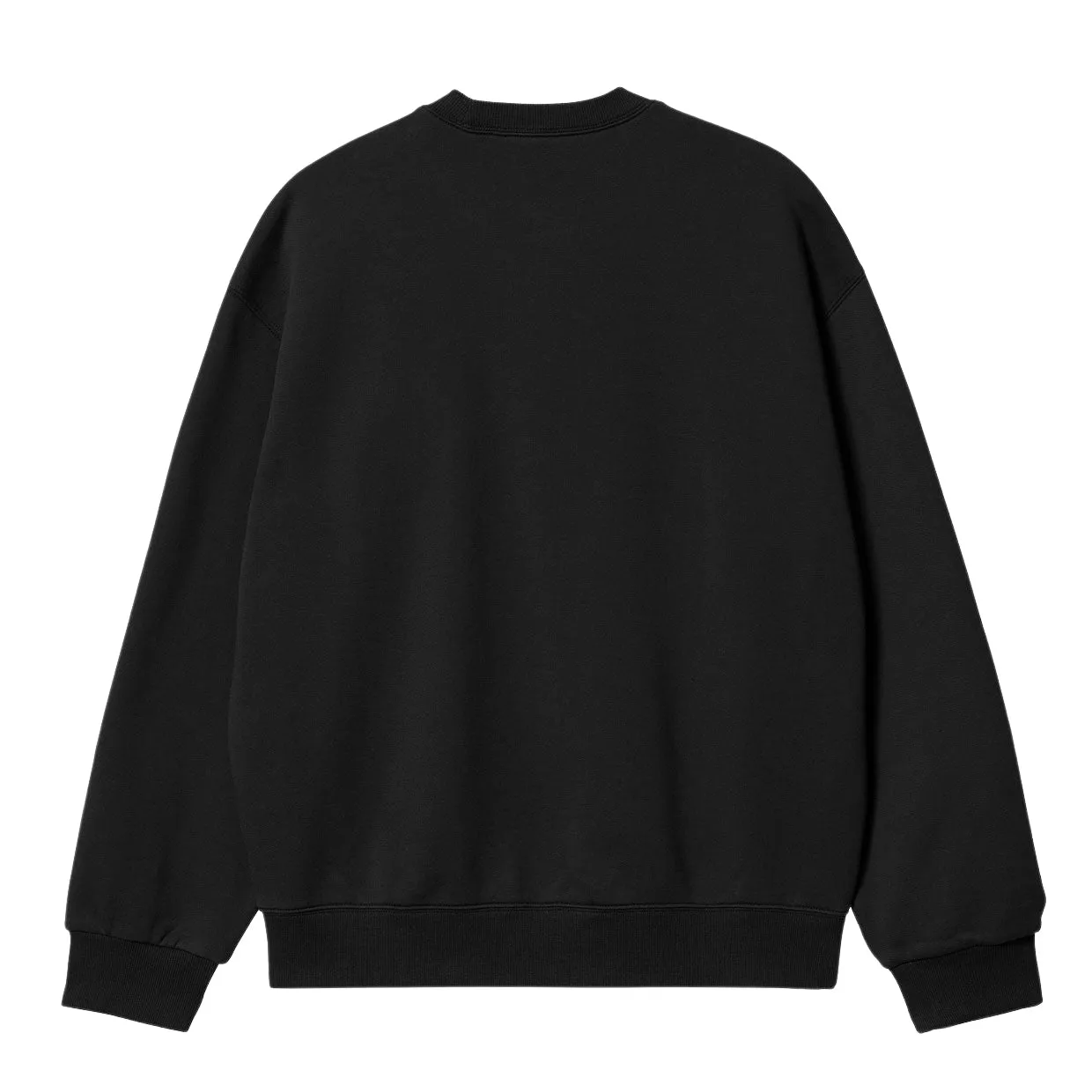 Felpa Uomo Carhartt WIP Heart Patch Sweat Nero