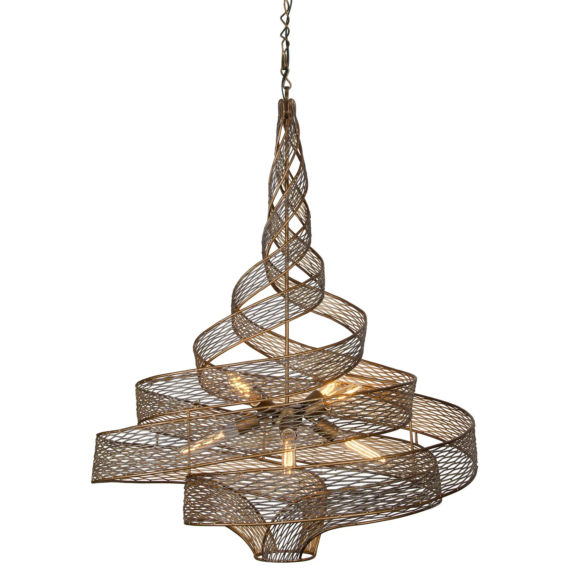 Flow 240P06LHO 6-Light Pendant Light - Hammered Ore