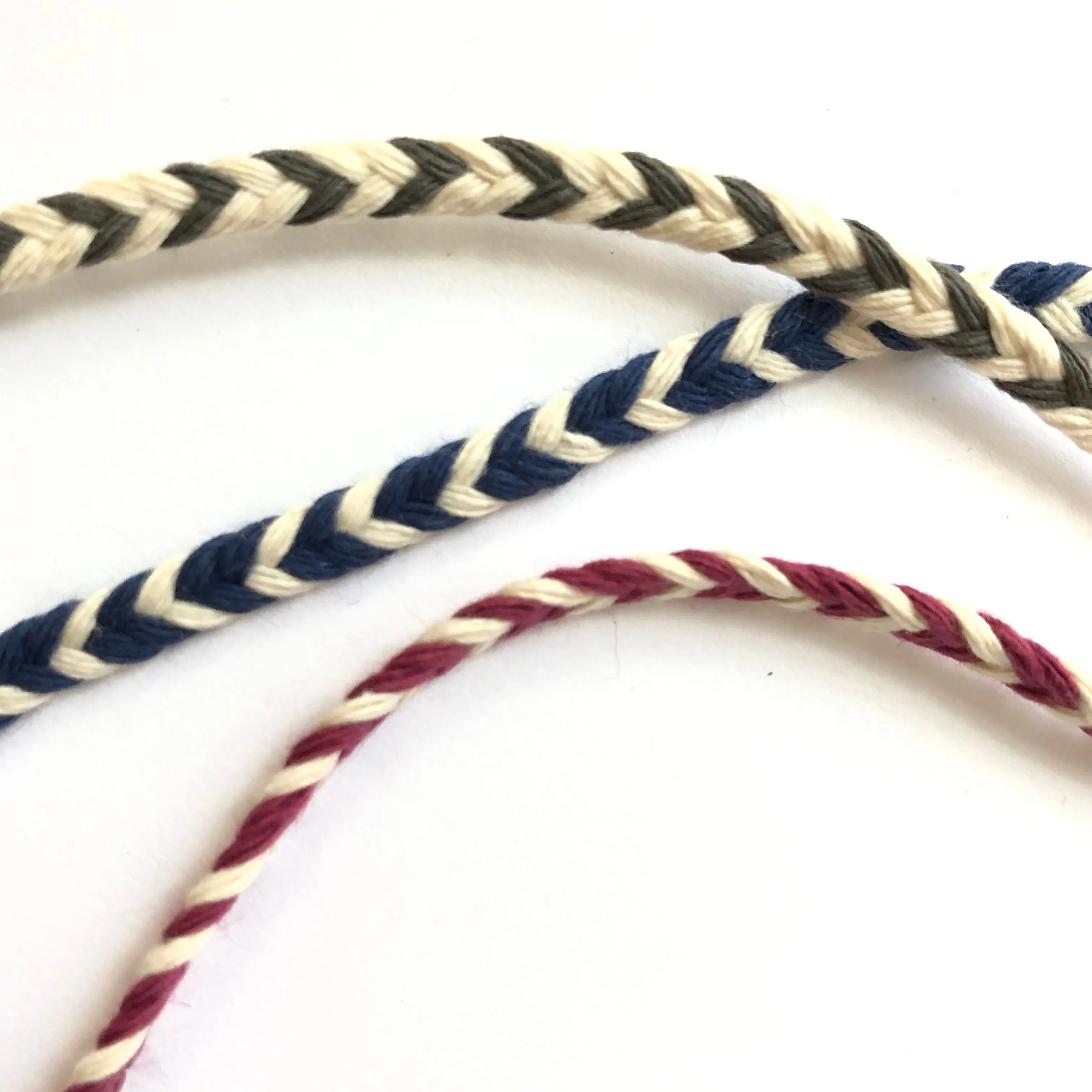 French Cotton Chevron Braid Trim