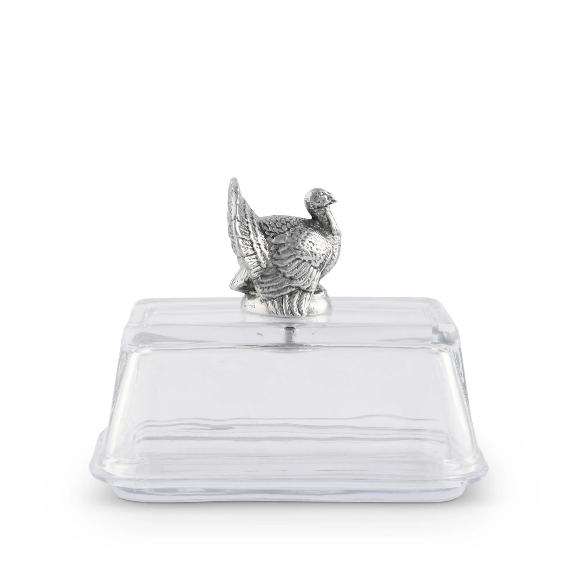 Glass Butter Dish - Turkey