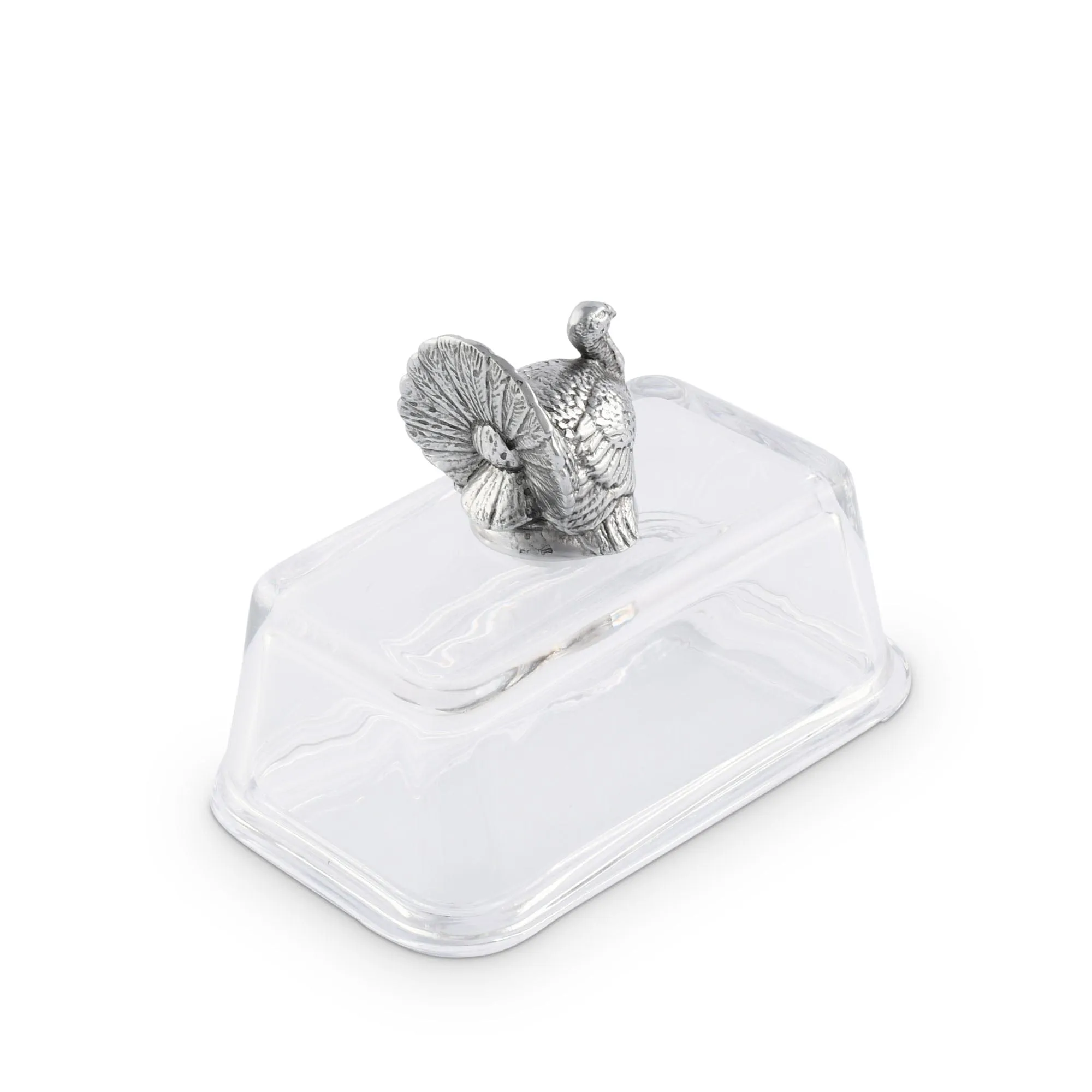 Glass Butter Dish - Turkey