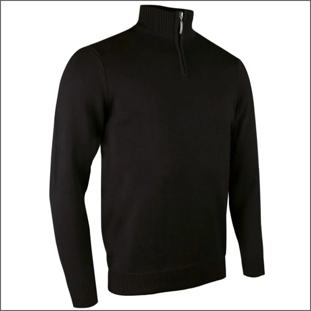 Glenmuir Devon Zip Neck  Cotton Sweater//