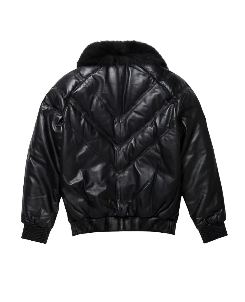 GOOSE COUNTRY V-bomber jacket