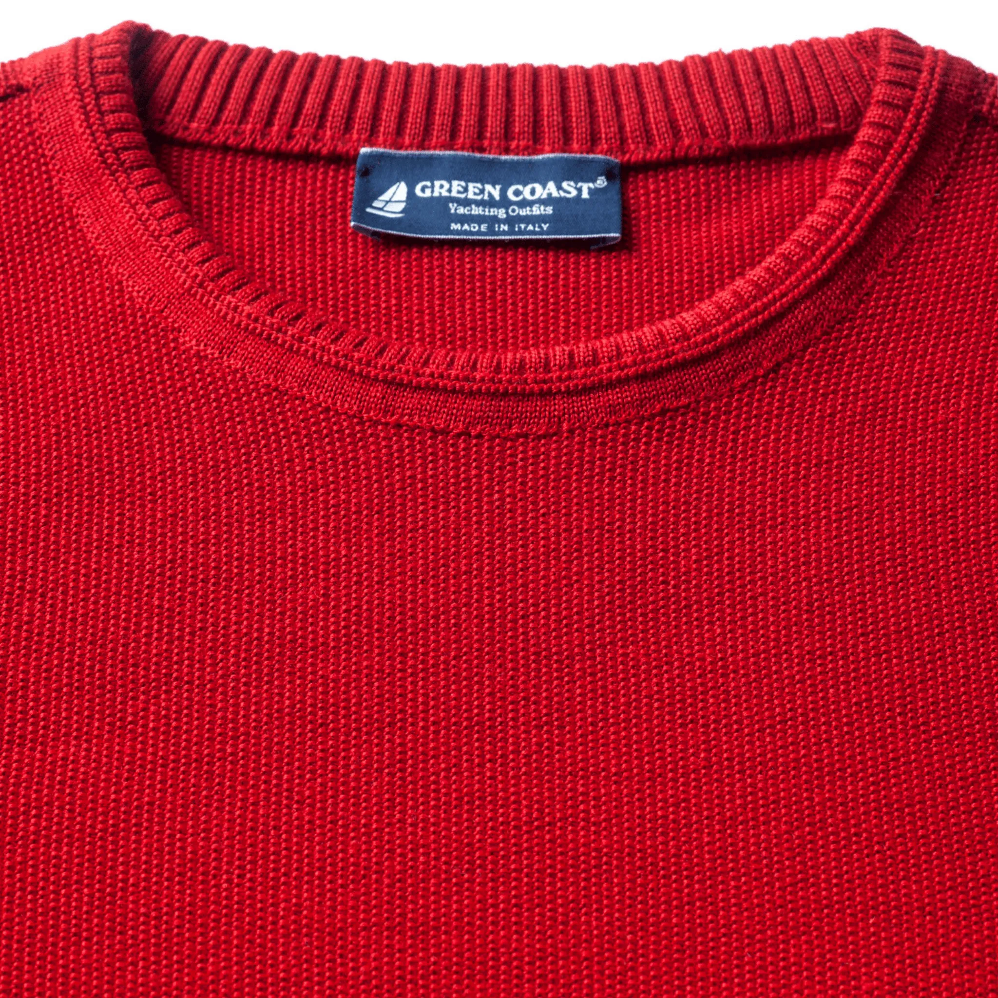 Green Coast Italian Sweater 5401 Rosso (Red) Col. #5