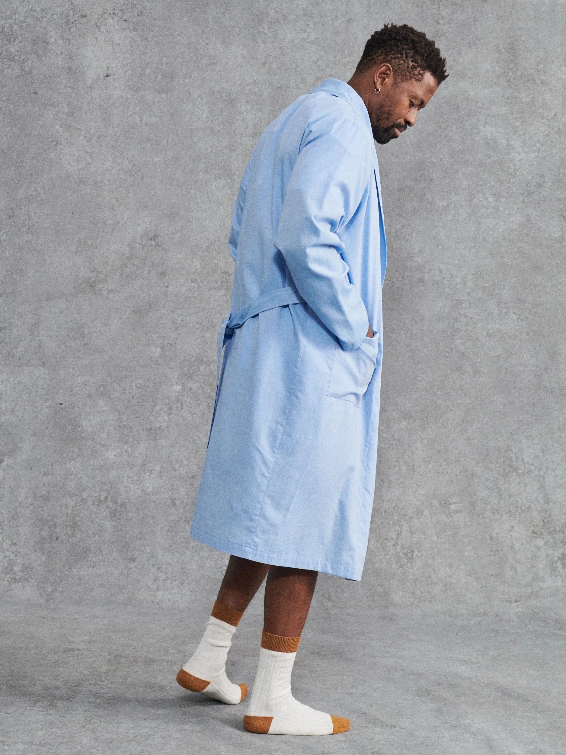 H H Cotton Cashmere Robe