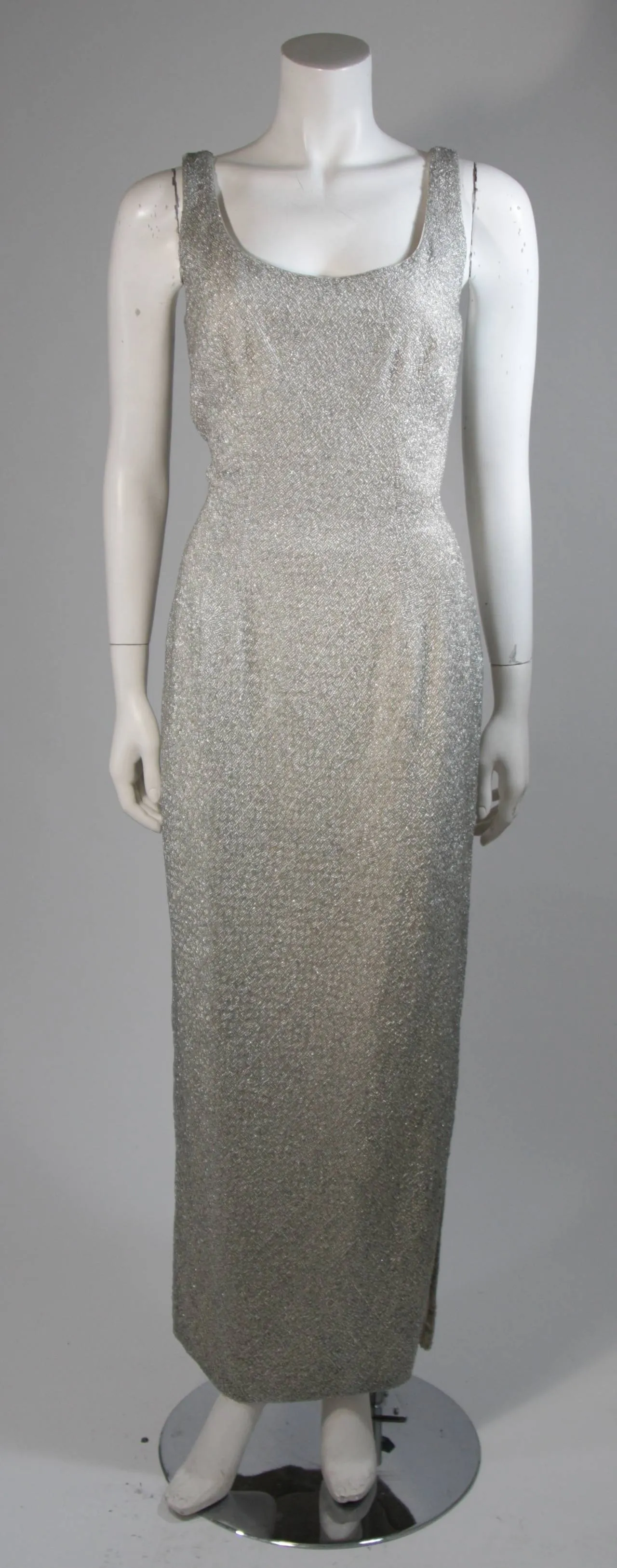 HAUTE COUTURE INTERNATIONAL Circa 1960s Beaded Gown Size M