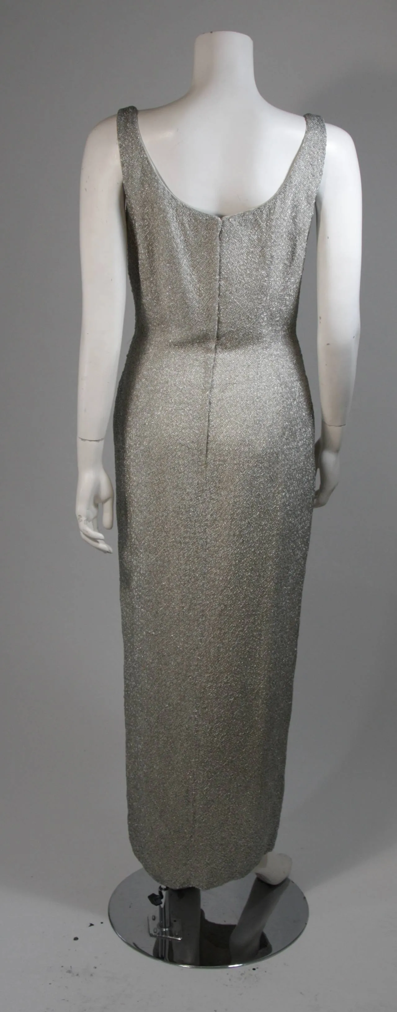 HAUTE COUTURE INTERNATIONAL Circa 1960s Beaded Gown Size M