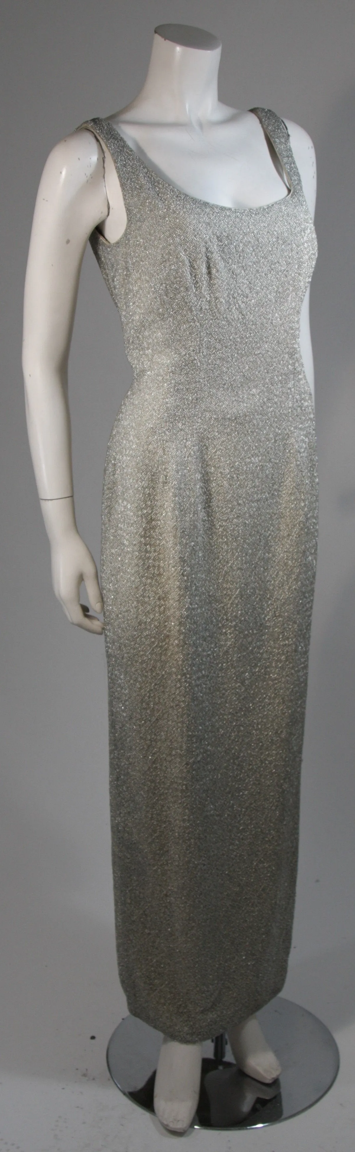 HAUTE COUTURE INTERNATIONAL Circa 1960s Beaded Gown Size M