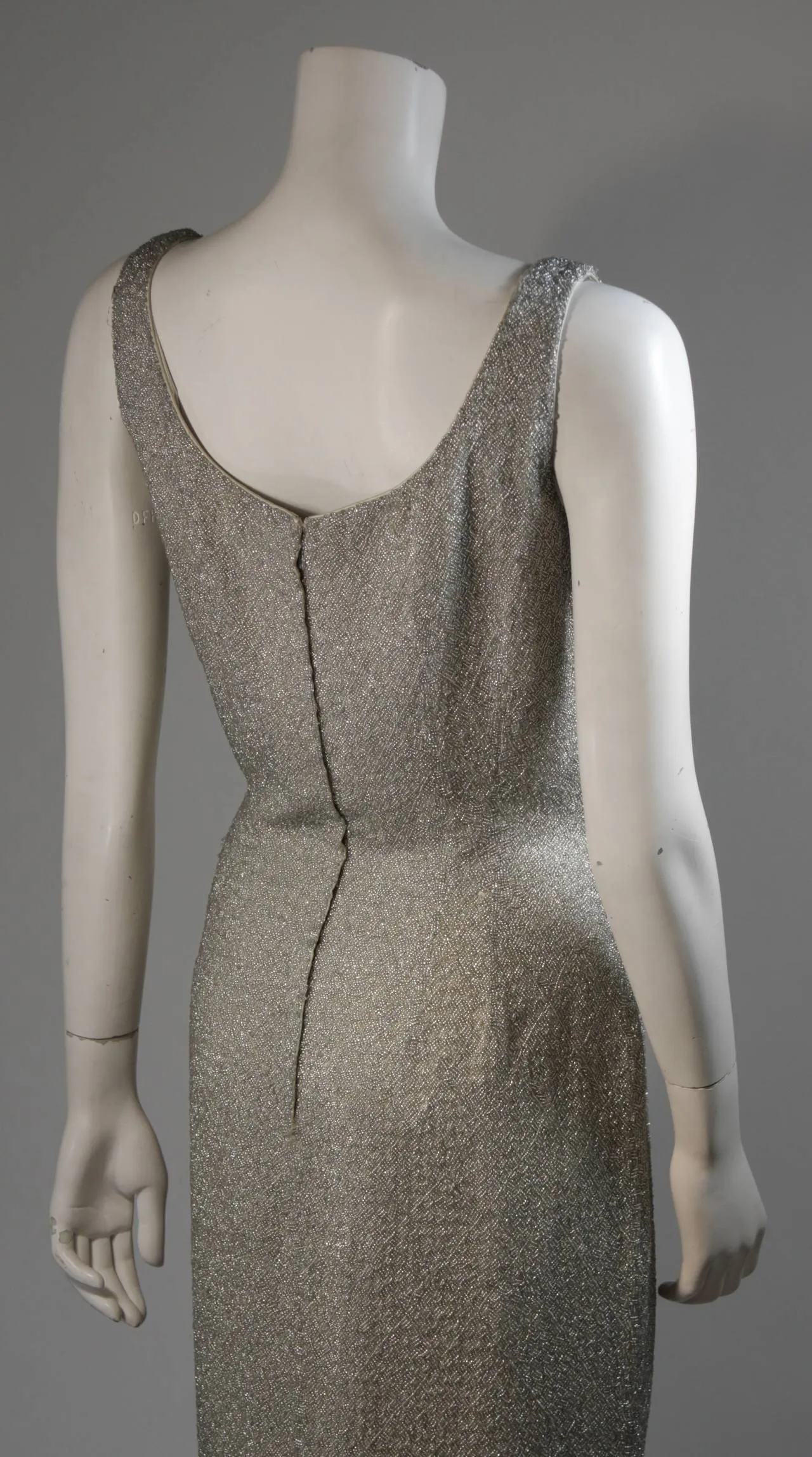 HAUTE COUTURE INTERNATIONAL Circa 1960s Beaded Gown Size M