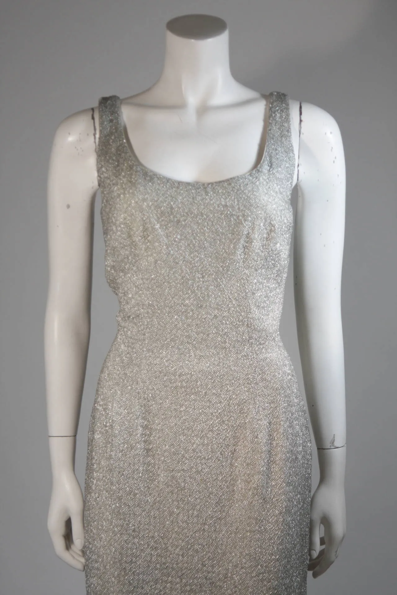 HAUTE COUTURE INTERNATIONAL Circa 1960s Beaded Gown Size M