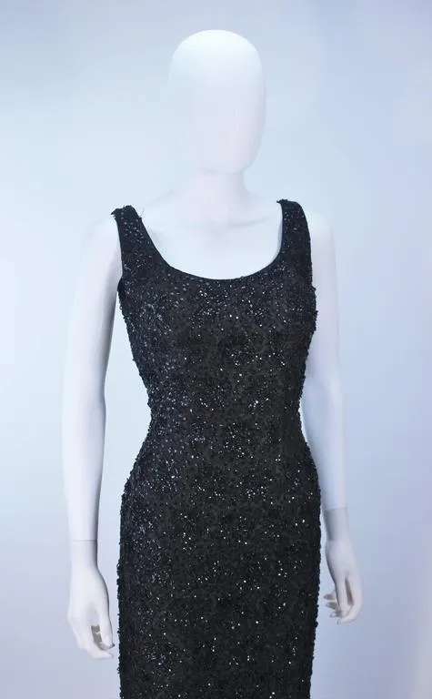 HAUTE COUTURE INTERNATIONAL Sequin Lace Gown Size 6