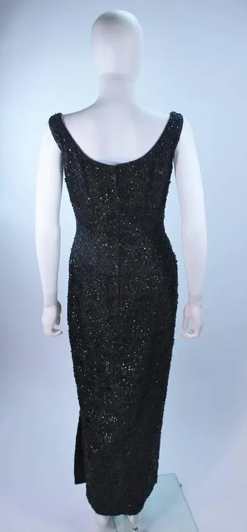 HAUTE COUTURE INTERNATIONAL Sequin Lace Gown Size 6