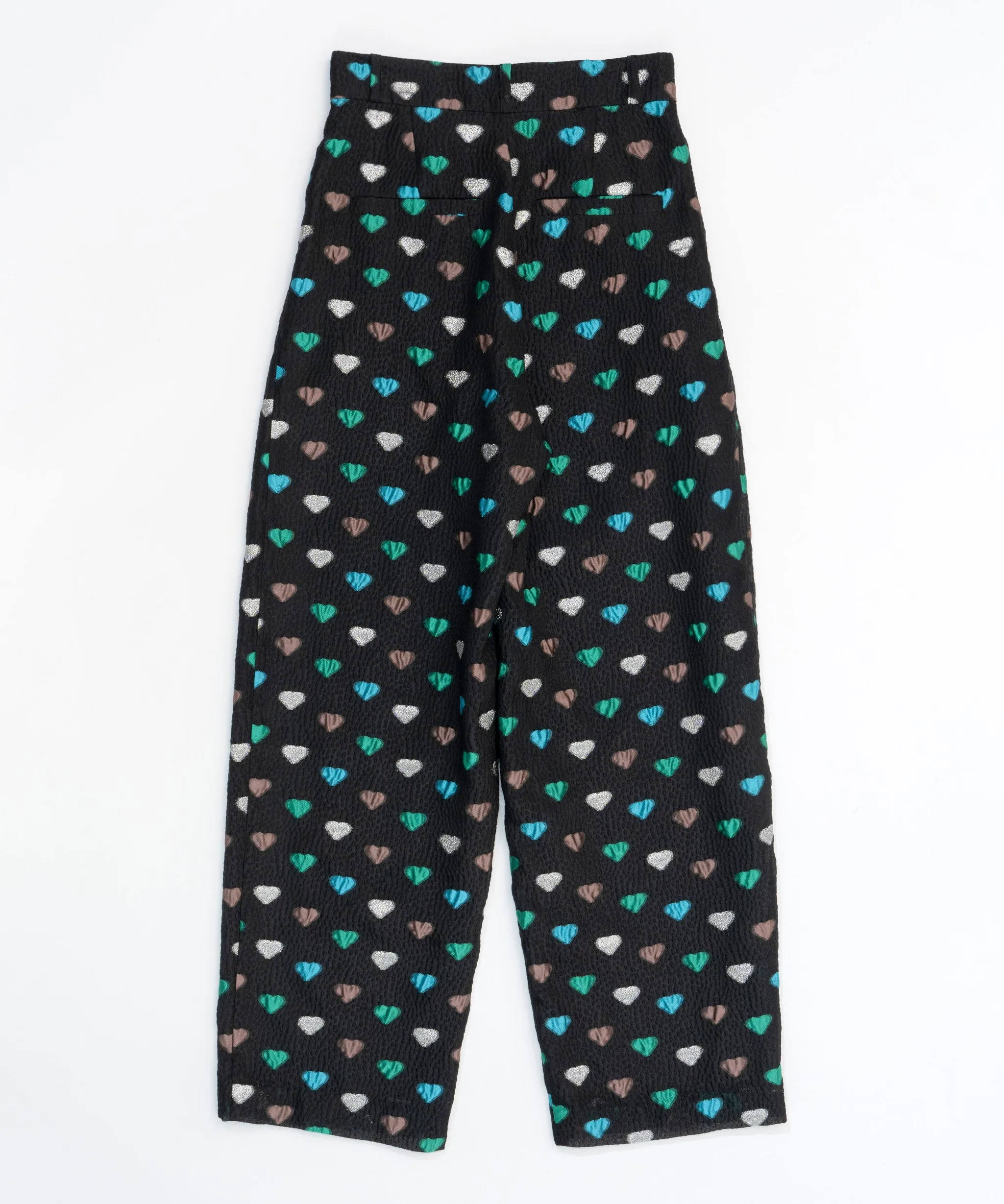 Heart Jacquard Pants