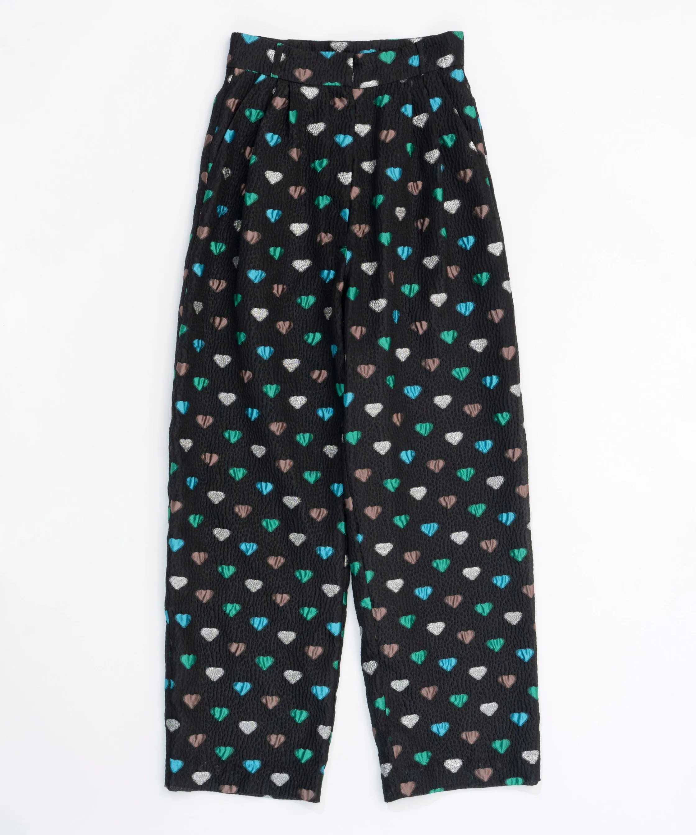 Heart Jacquard Pants