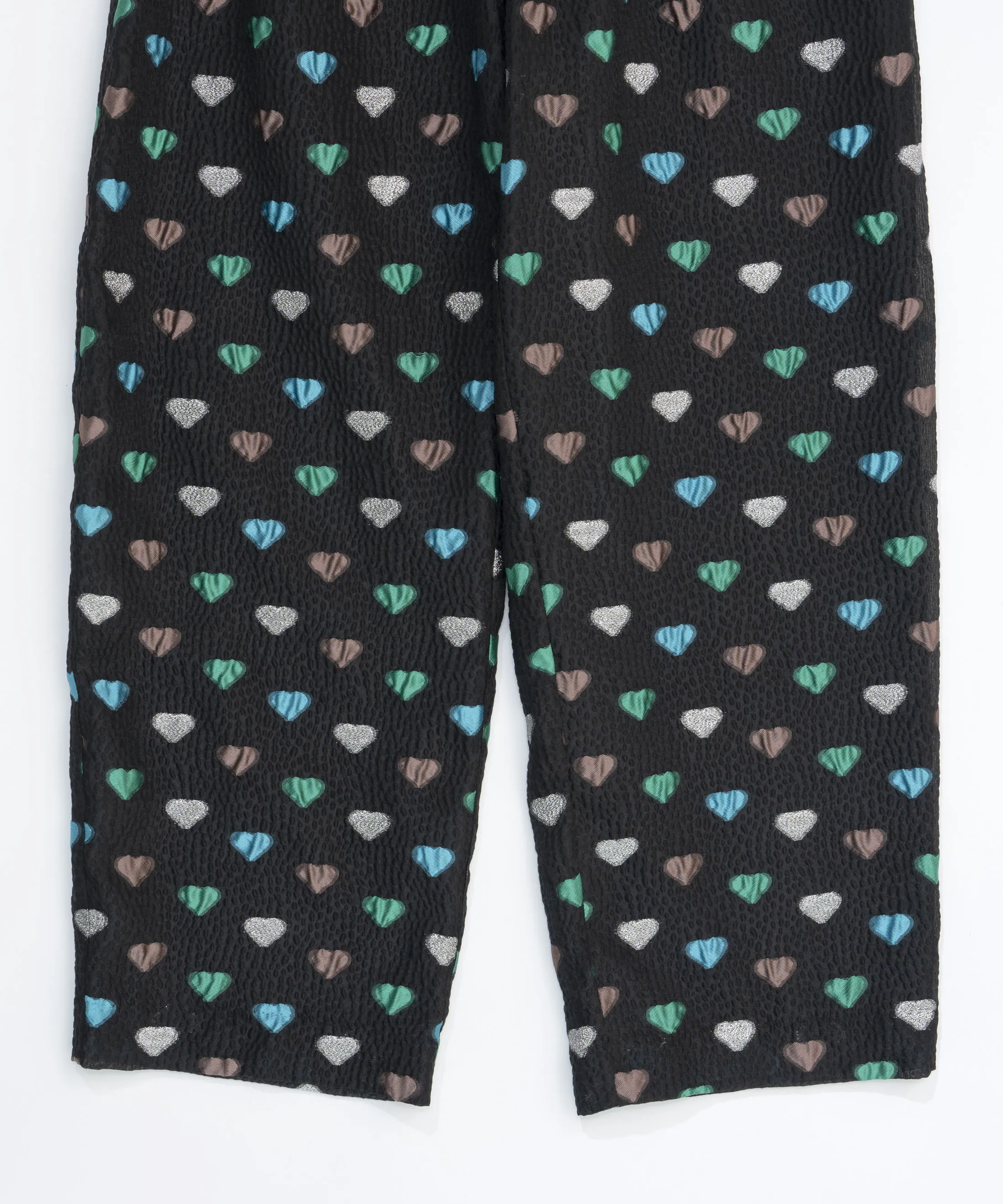 Heart Jacquard Pants