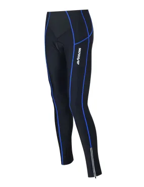 Herren Fahrradhose Lang Pro Schwarz Blau