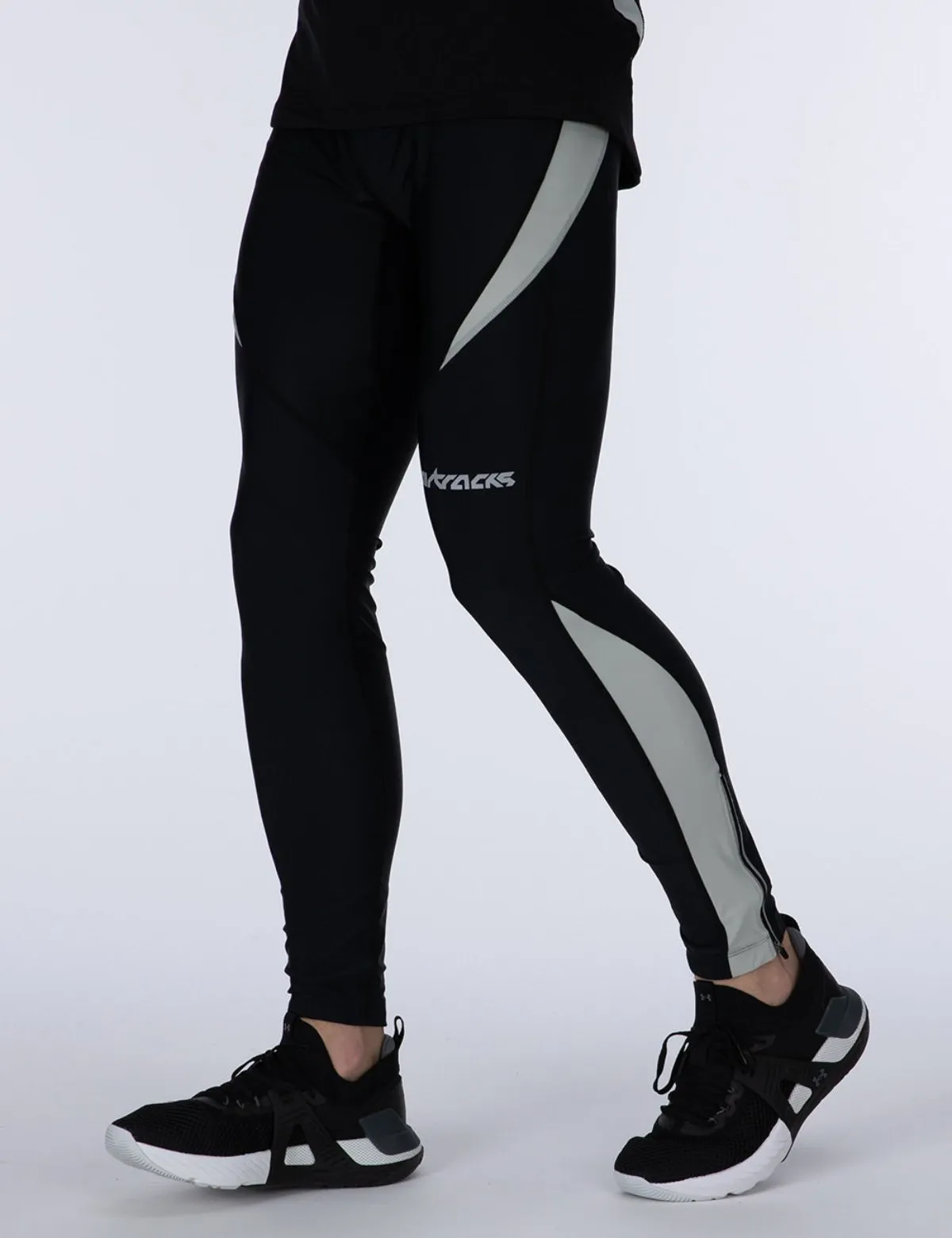 Herren Thermo Laufhose Lang Pro Schwarz