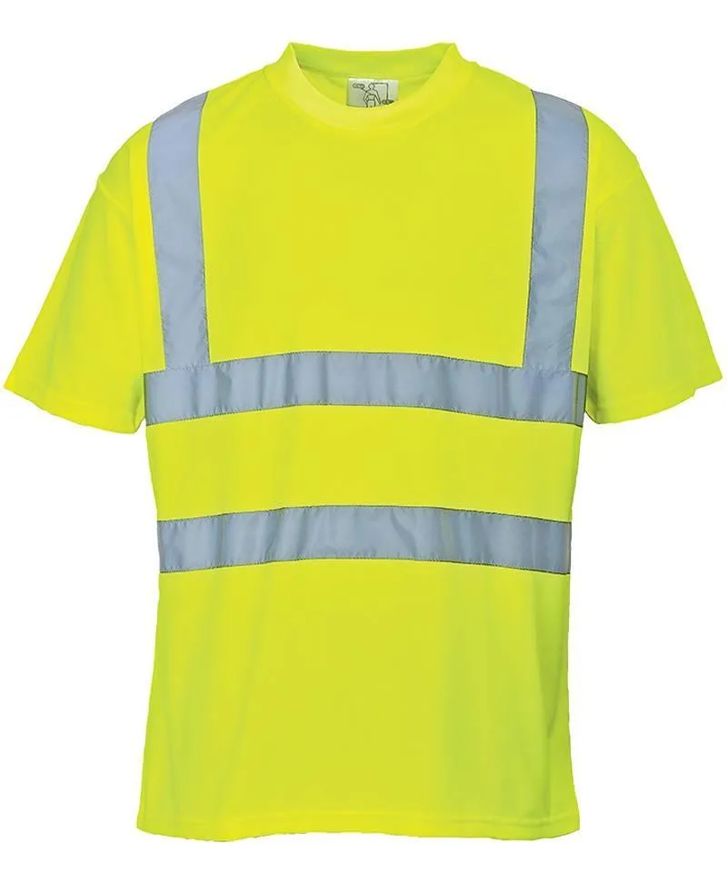 High vis t-shirt geel