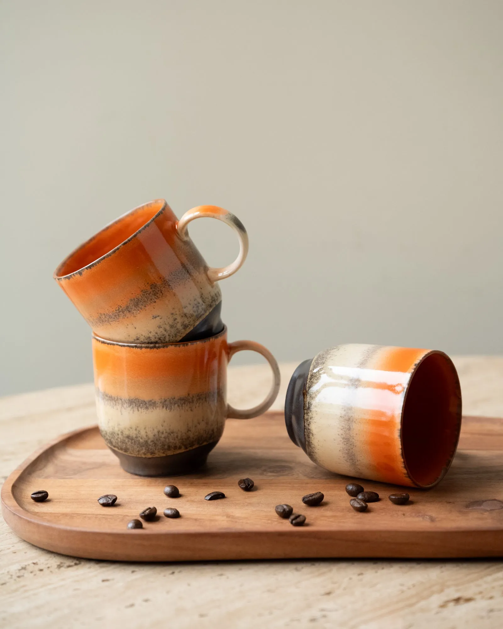 HKliving Coffee Mug Robusta w/Ear