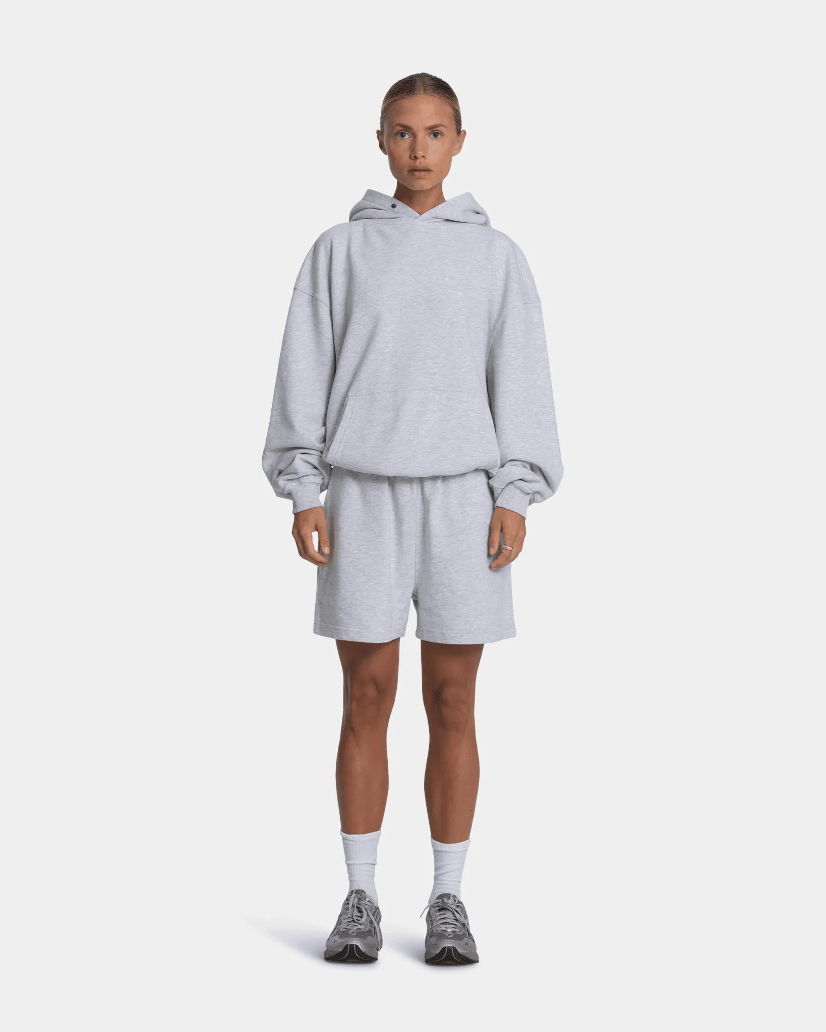 Hoodie Oversize, Women (Cloudy Grey)