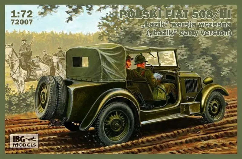 IBG 1/72 Polski Fiat 508/III Early Version