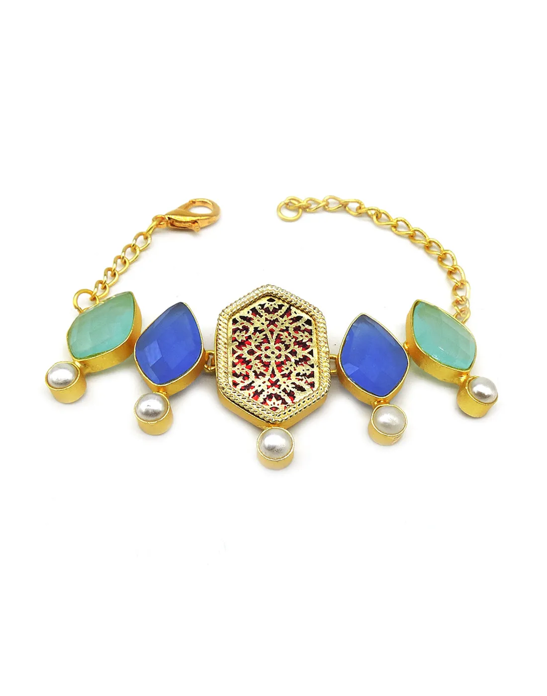 Jewelled Kundan Bracelet