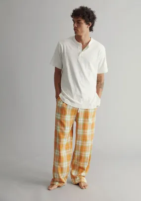 JIM JAM - Men's Organic Cotton Pyjama Set Orange