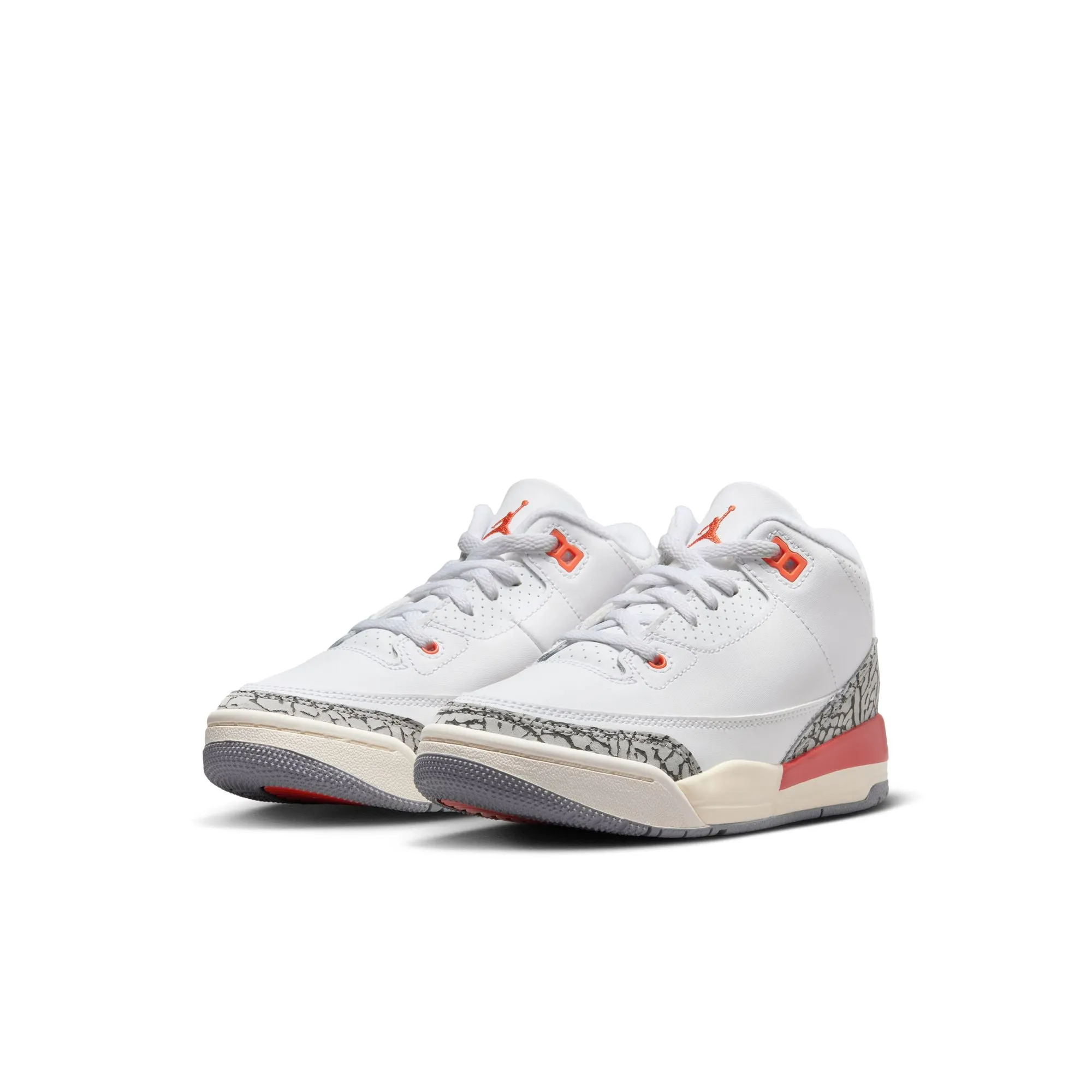 Jordan - Girl - PS Retro 3 - White/Cosmic Clay/Cement Grey - Release