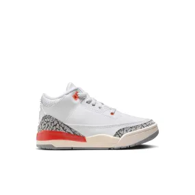 Jordan - Girl - PS Retro 3 - White/Cosmic Clay/Cement Grey - Release