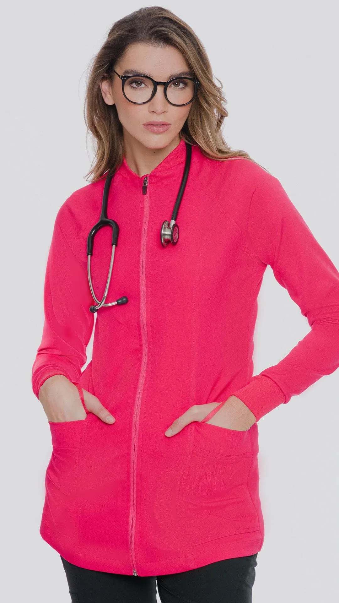 Kanaus® Fit Coat Mad magenta | Dama