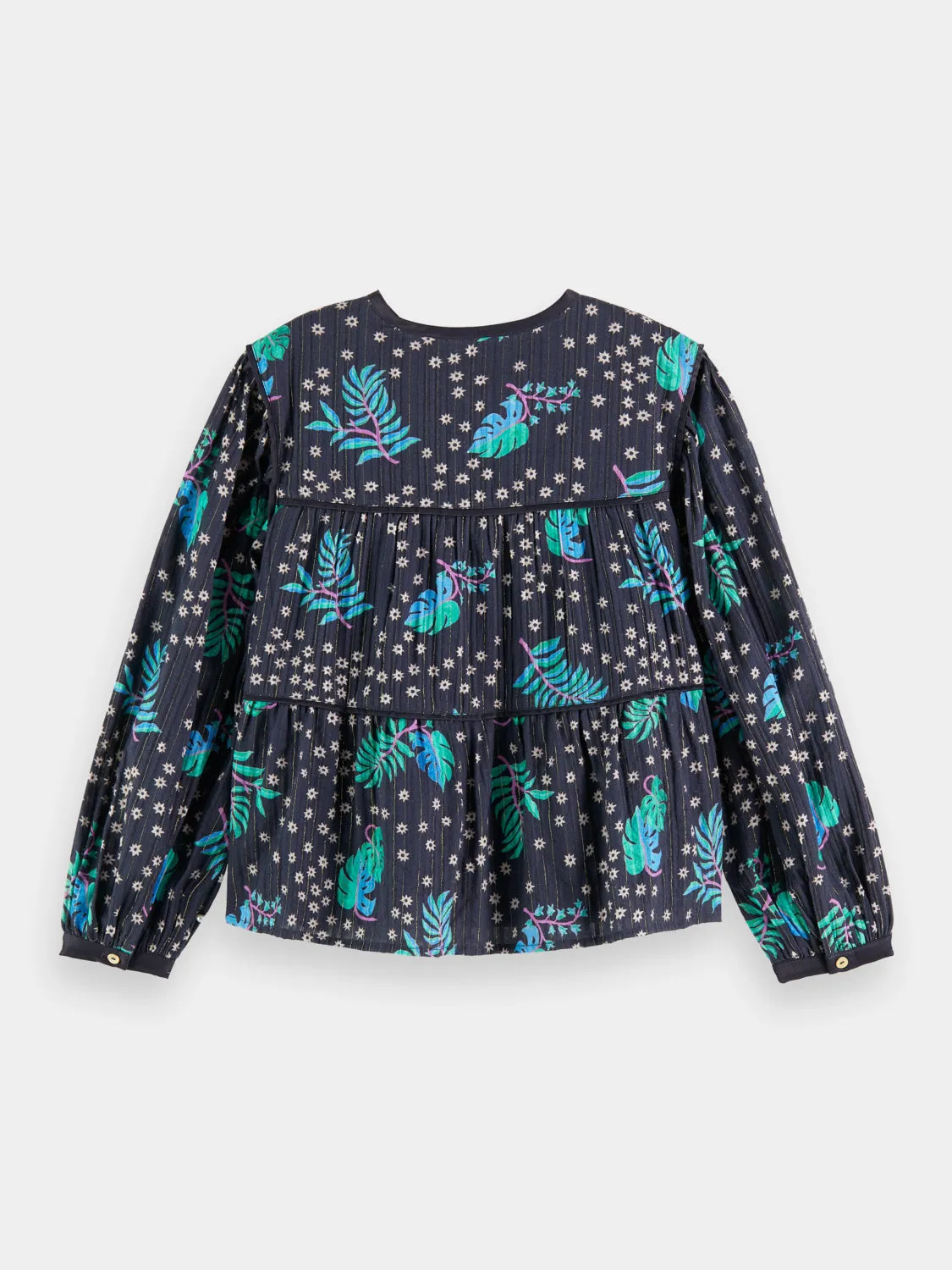 Kids - All-over printed satin binding top