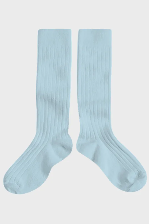 LA HAUTE - Ribbed Knee - high Socks