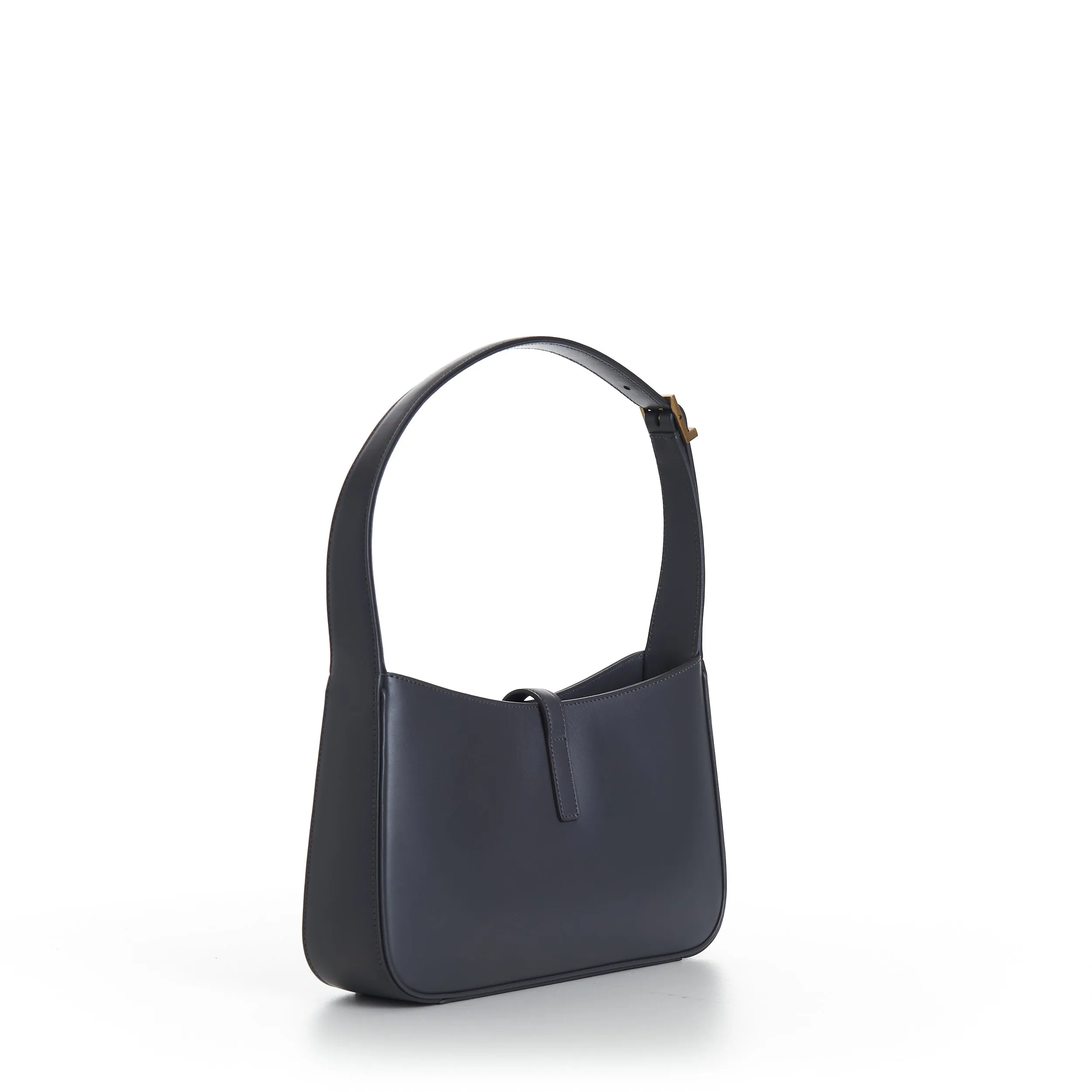 Le 5 À 7 Hobo Bag In Storm Grey Smooth Leather