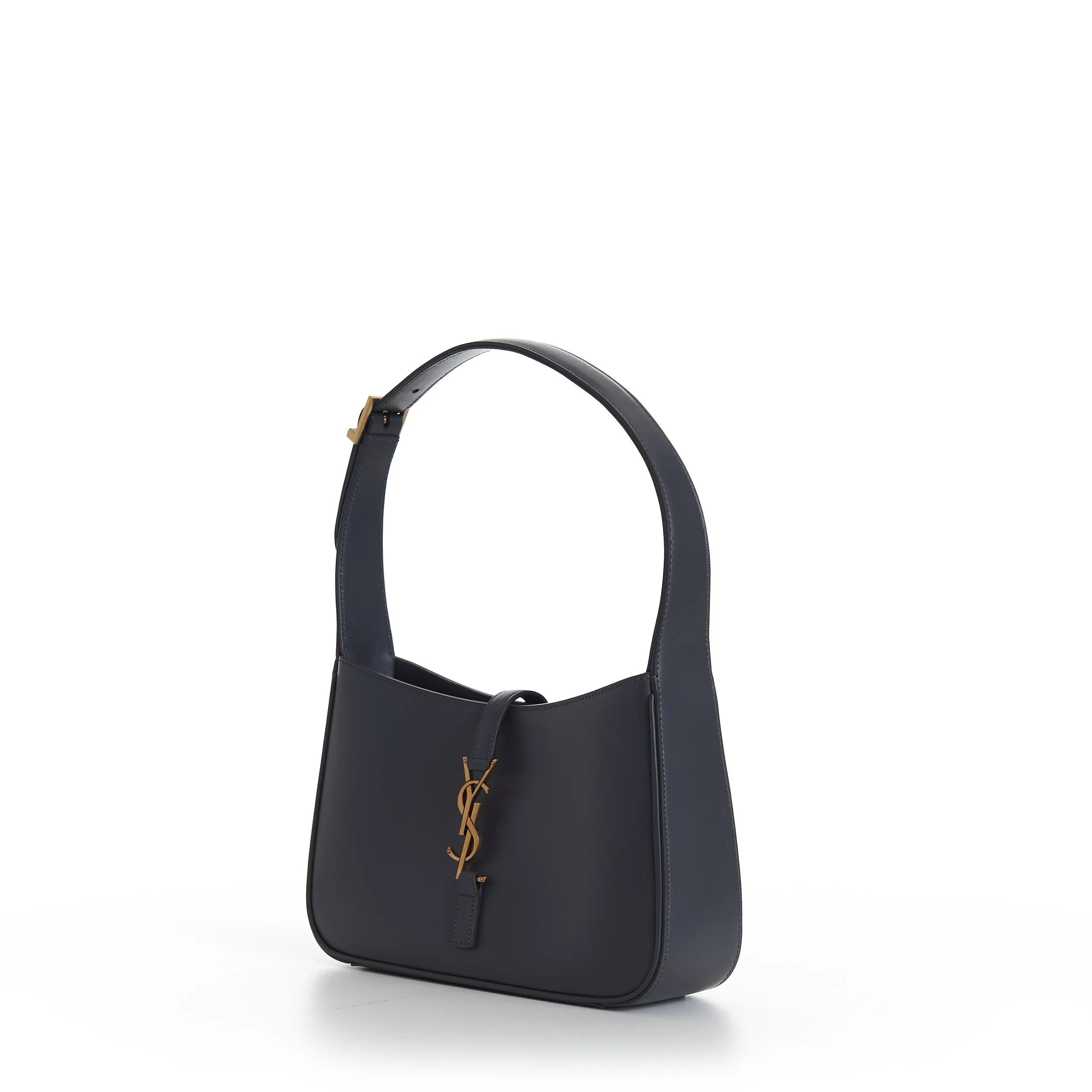 Le 5 À 7 Hobo Bag In Storm Grey Smooth Leather