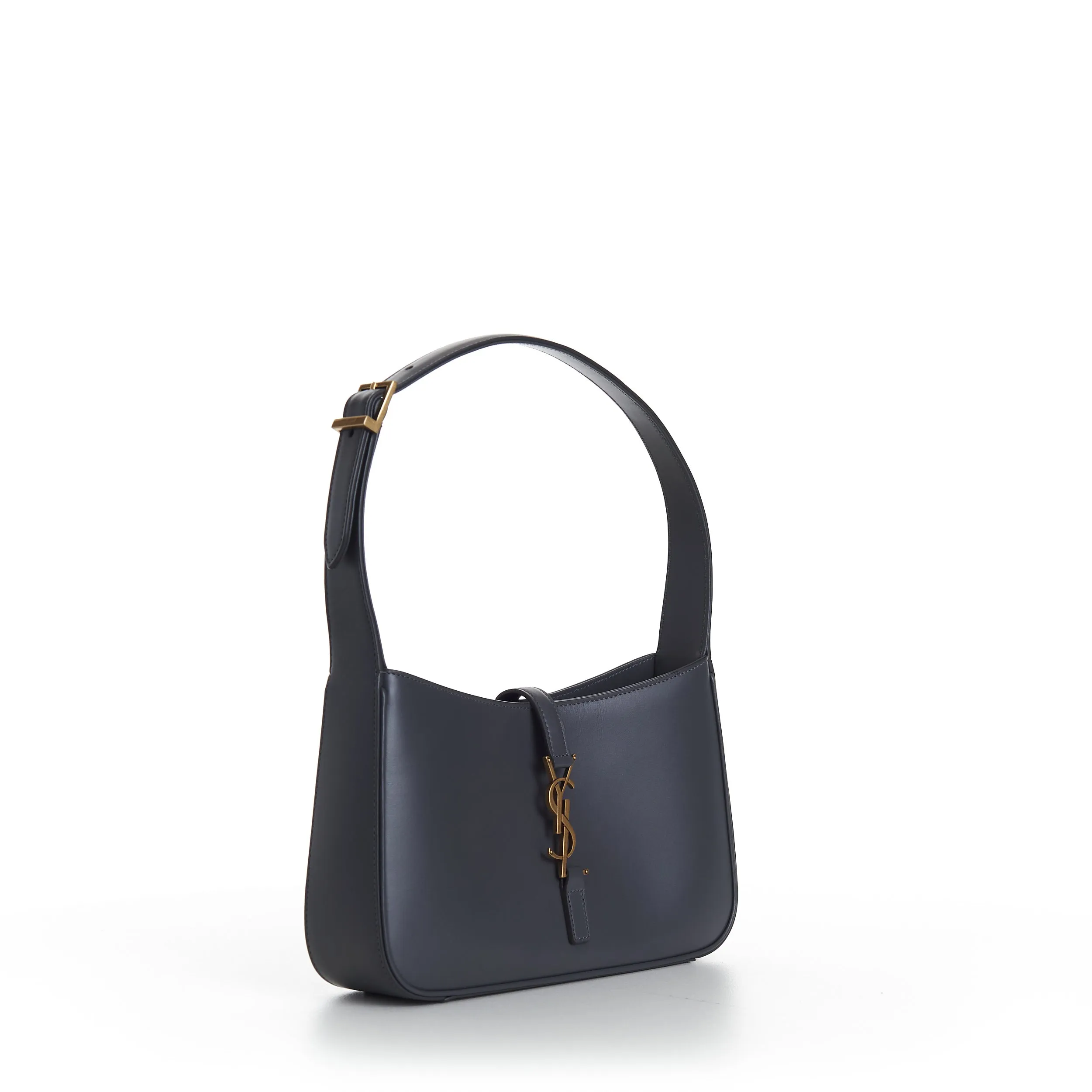 Le 5 À 7 Hobo Bag In Storm Grey Smooth Leather