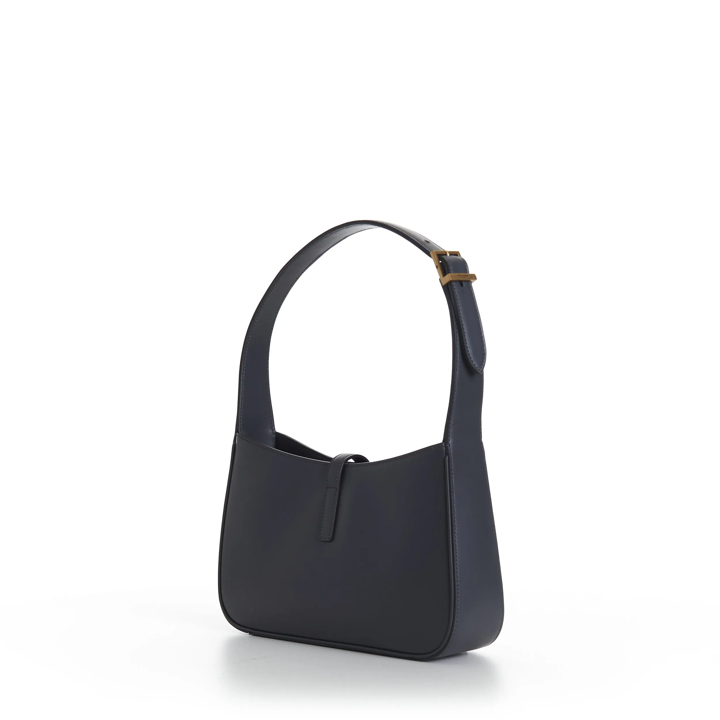 Le 5 À 7 Hobo Bag In Storm Grey Smooth Leather