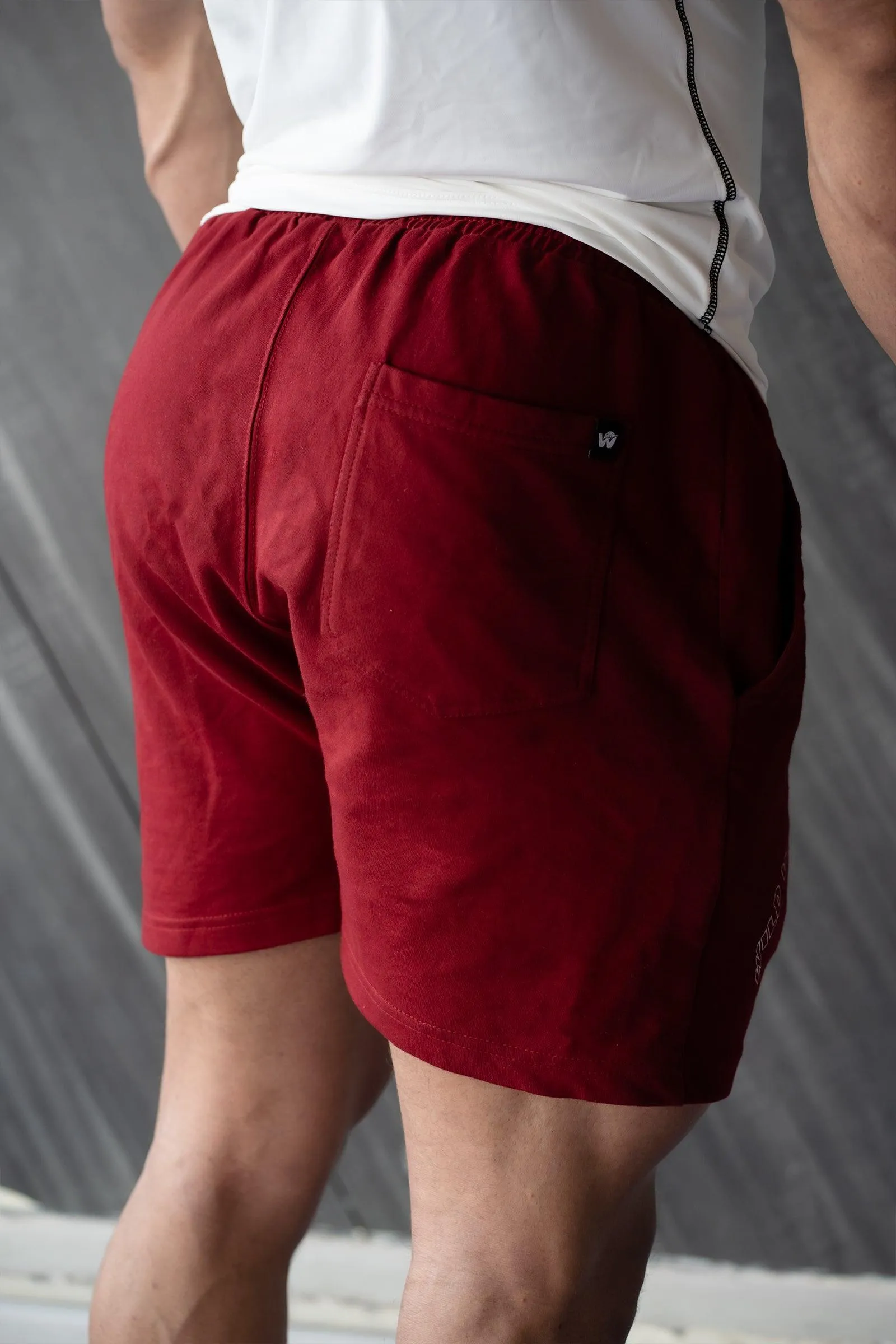 LEGACY WILD VERVE FLEX SHORTS: SIGNATURE EDITION (MEHROON)