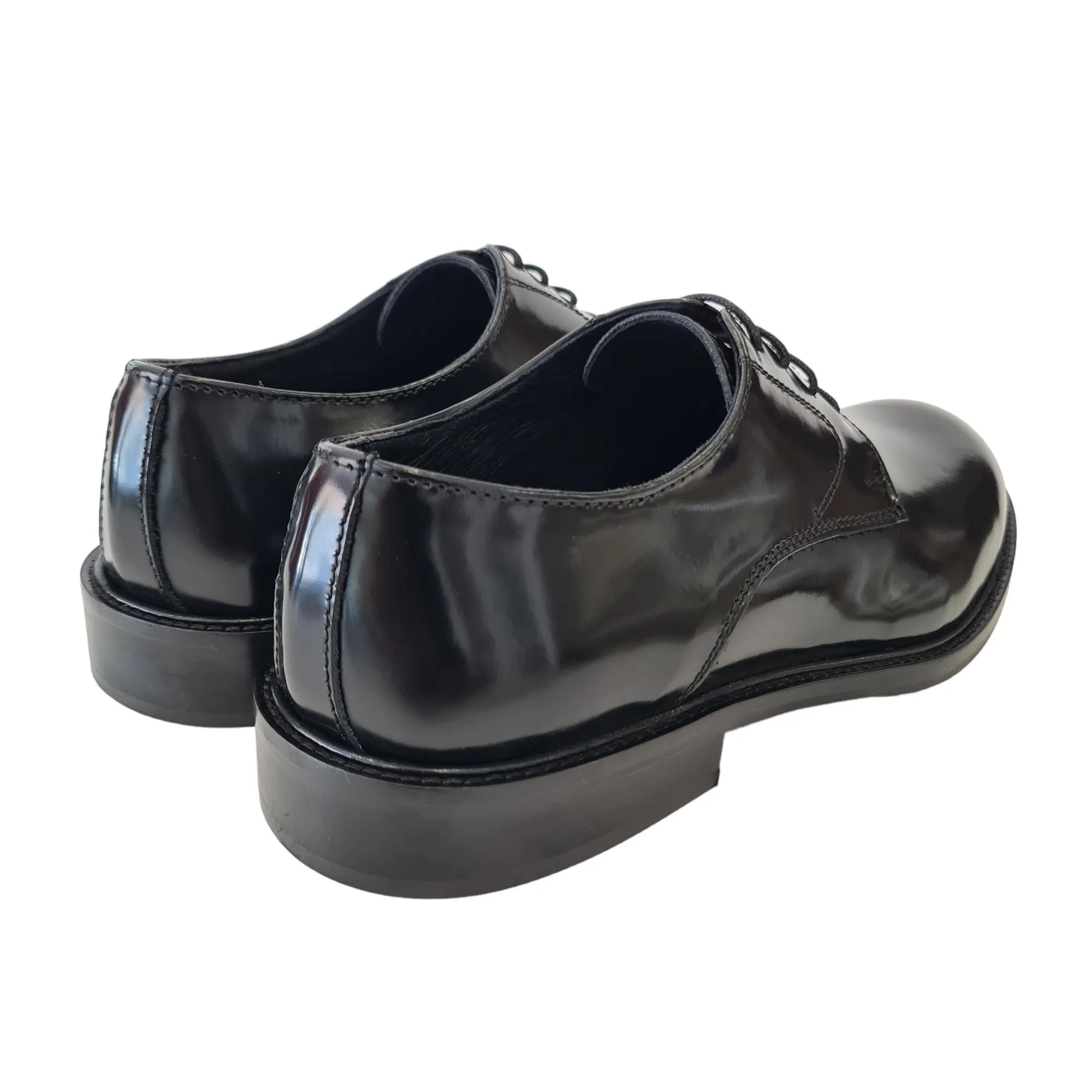 Les Poemes Uomo Scarpa Elegante Nero Rif.78