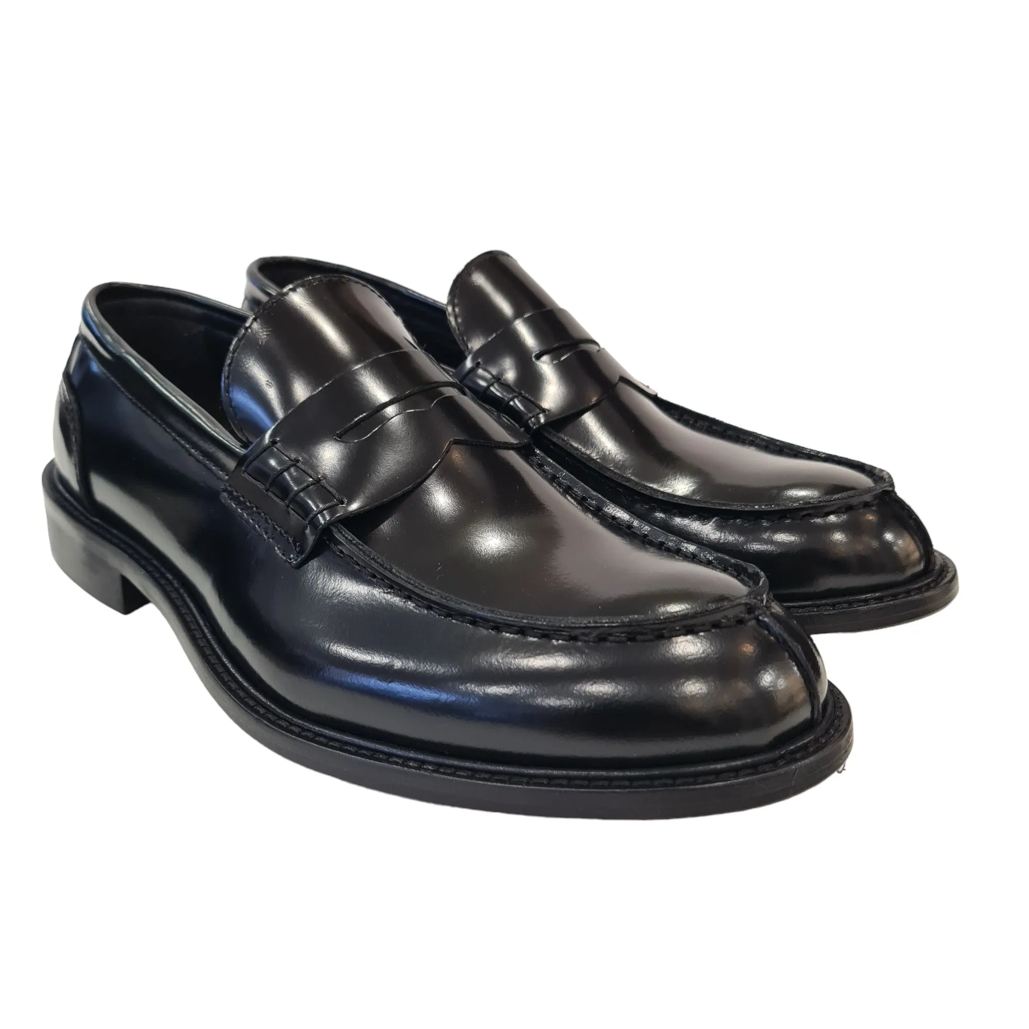 Les Poèmes Uomo Mocassino Nero Rif.89