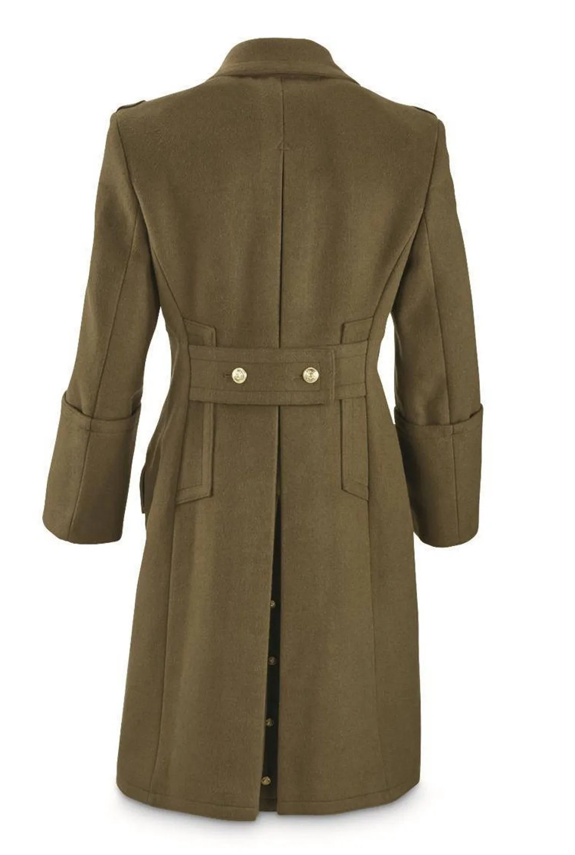 Light Brown Hungarian Magyar Army Double Cuffed Overcoat