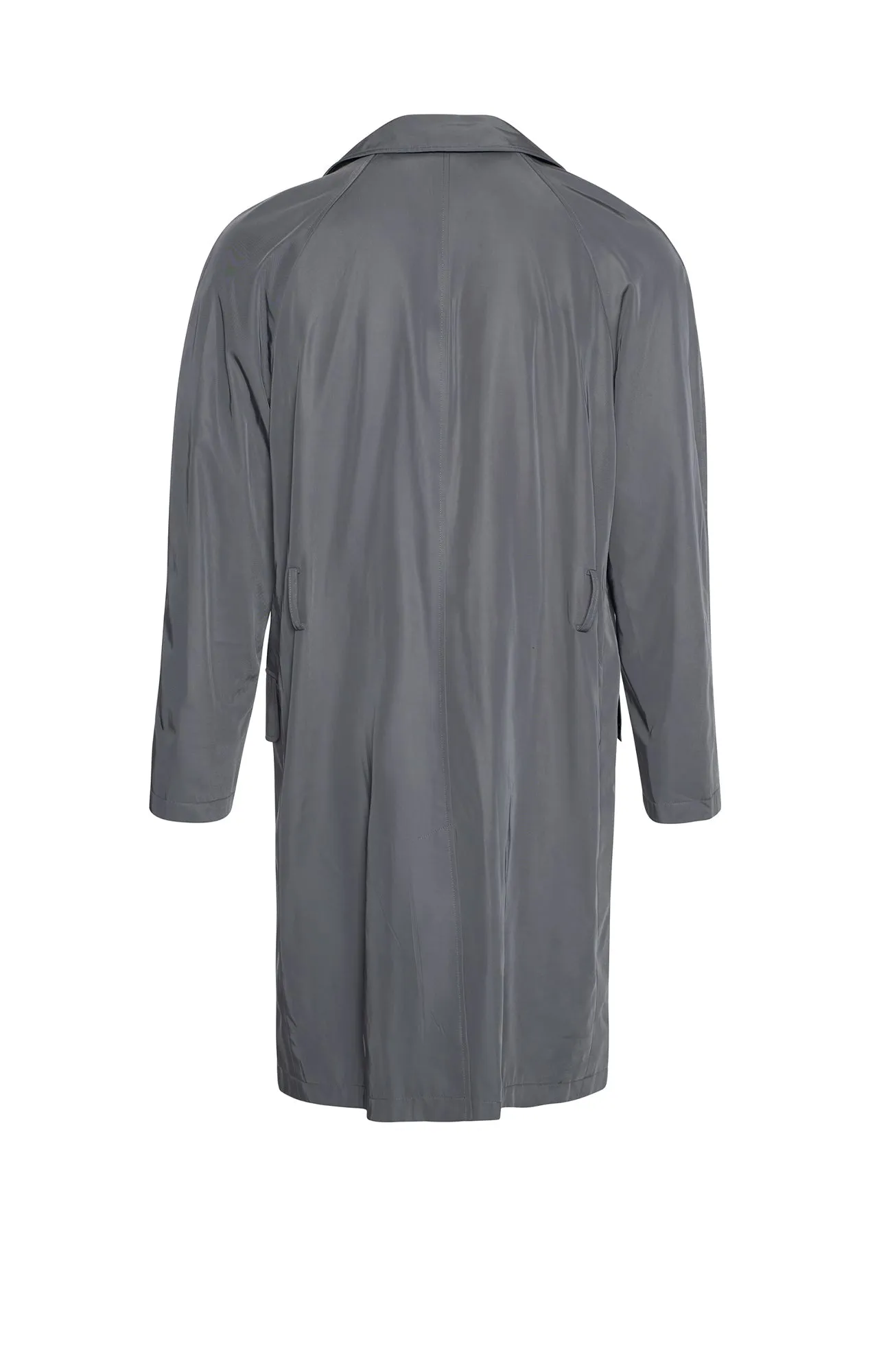 LIMITED EDITION: COLE GREY BELTED RAINCOAT