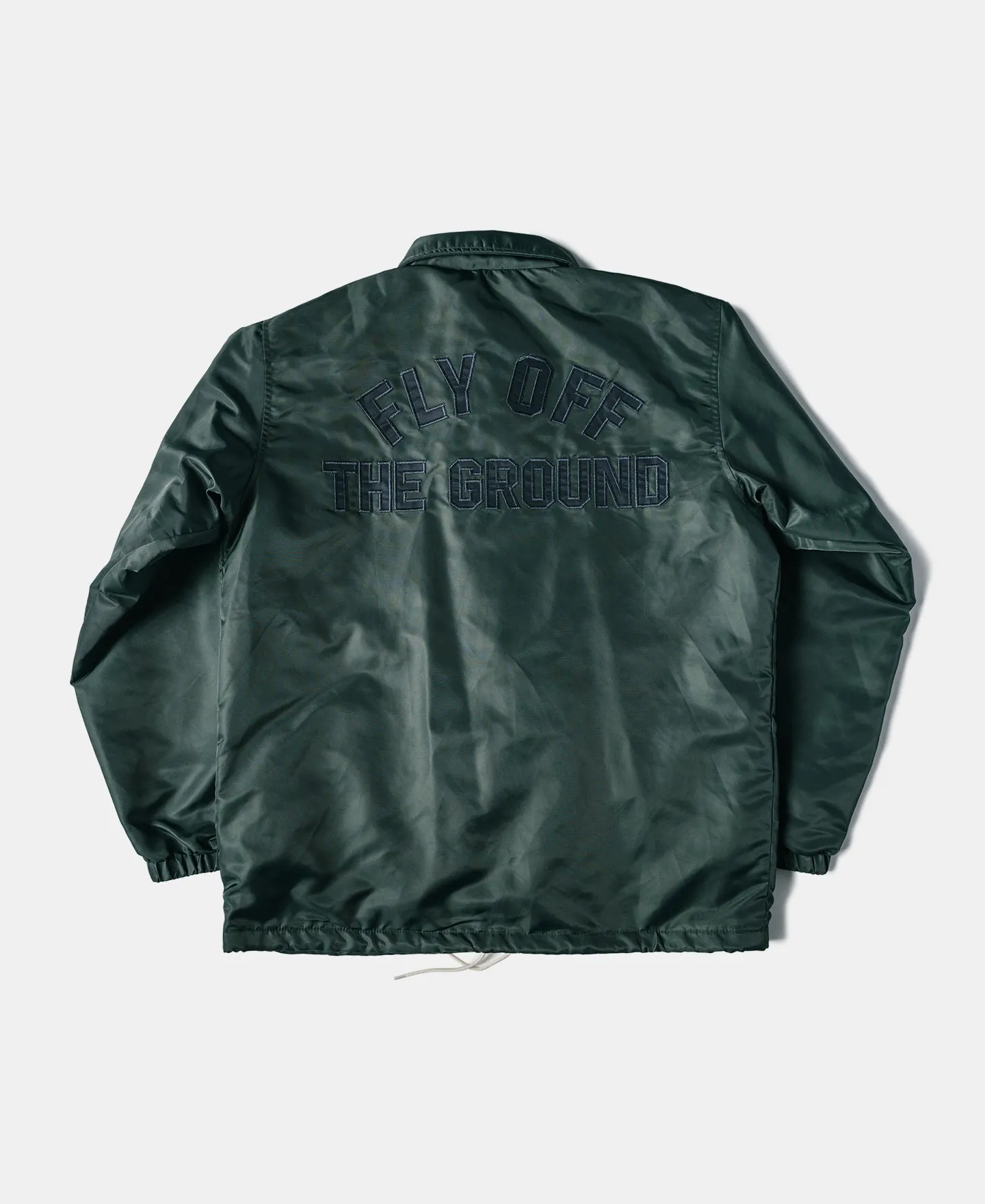 Logo-Appliqued Nylon Coach Jacket - Green