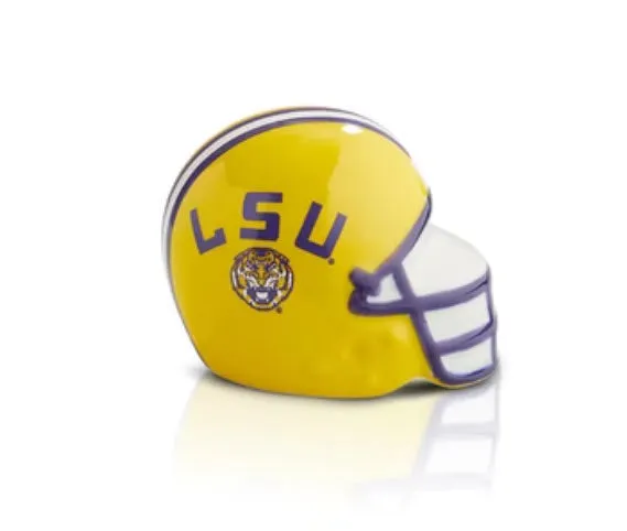 LSU Helmet Mini by Nora Fleming