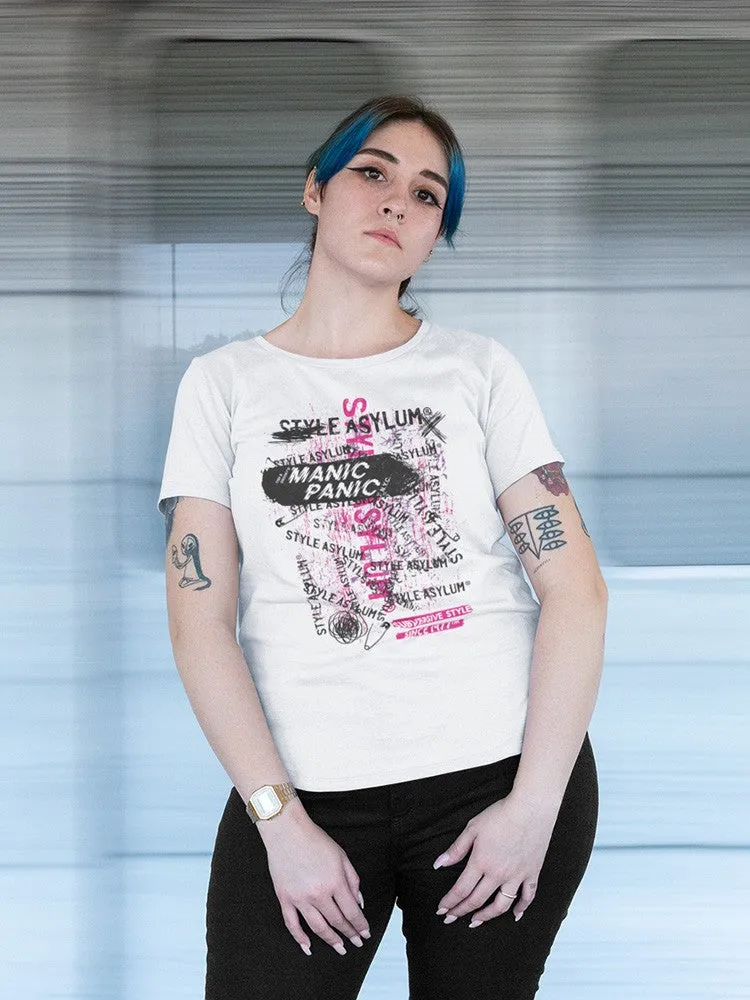 Manic Panic Style Asylum T-shirt  -Manic Panic® UNISEX