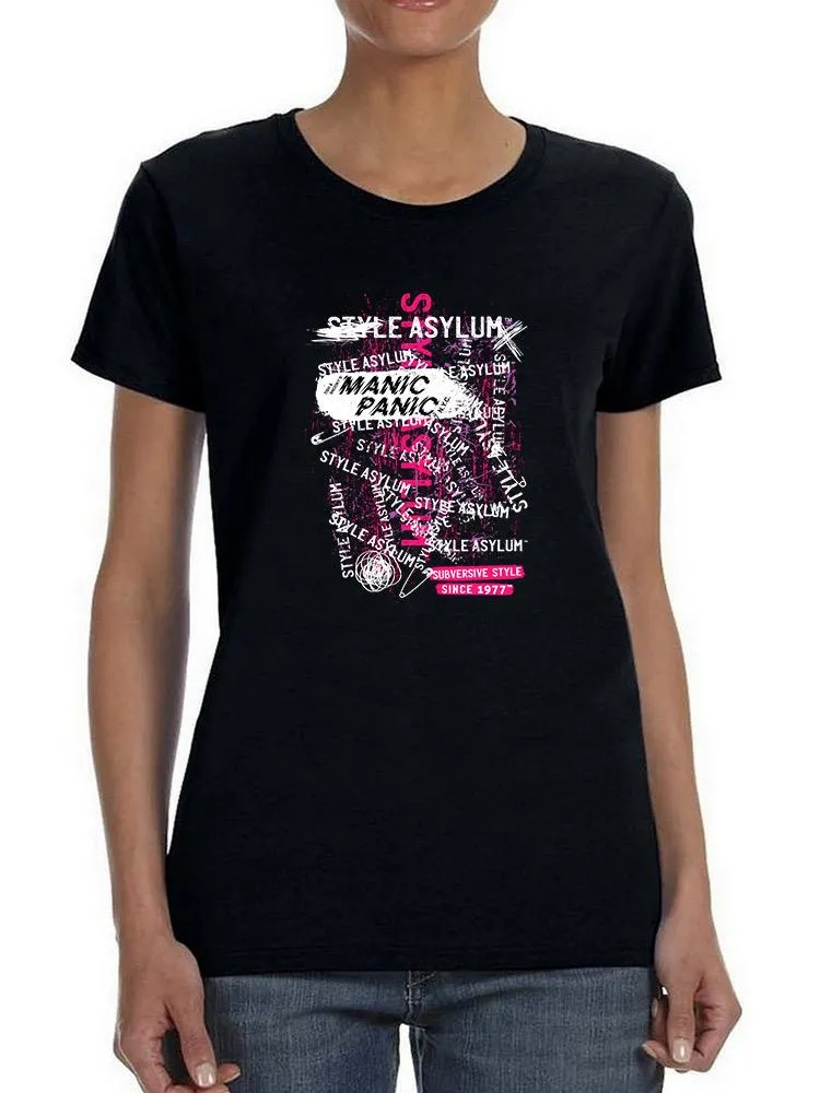 Manic Panic Subversive Style P T-shirt  -Manic Panic® UNISEX