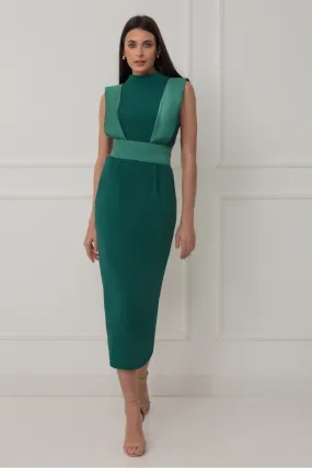 Matilde Cano Green Dress R515