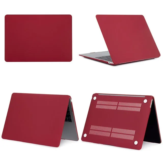 Matte Style Laptop Case Cover For Apple MacBook