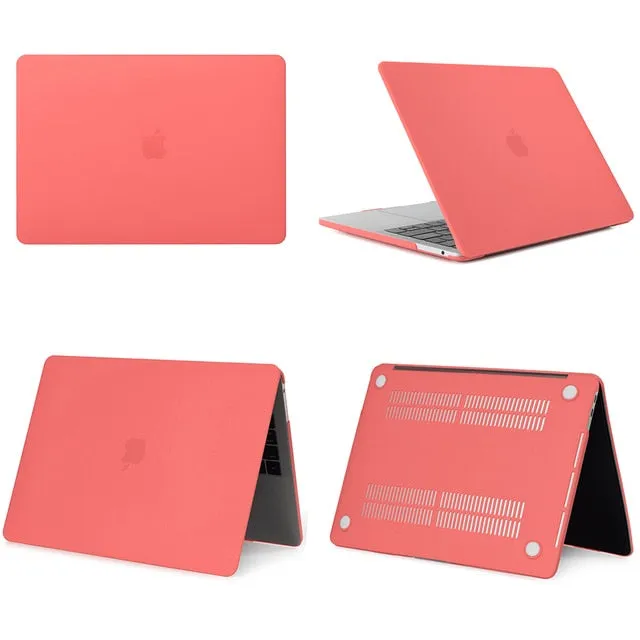 Matte Style Laptop Case Cover For Apple MacBook